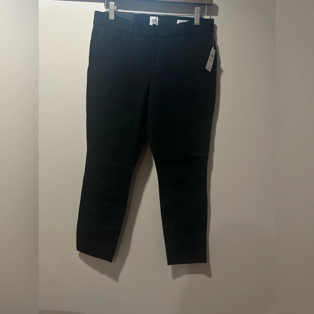 GAP Mid Rise Stretch Skinny Ankle Work Pants - Picture 3 of 6